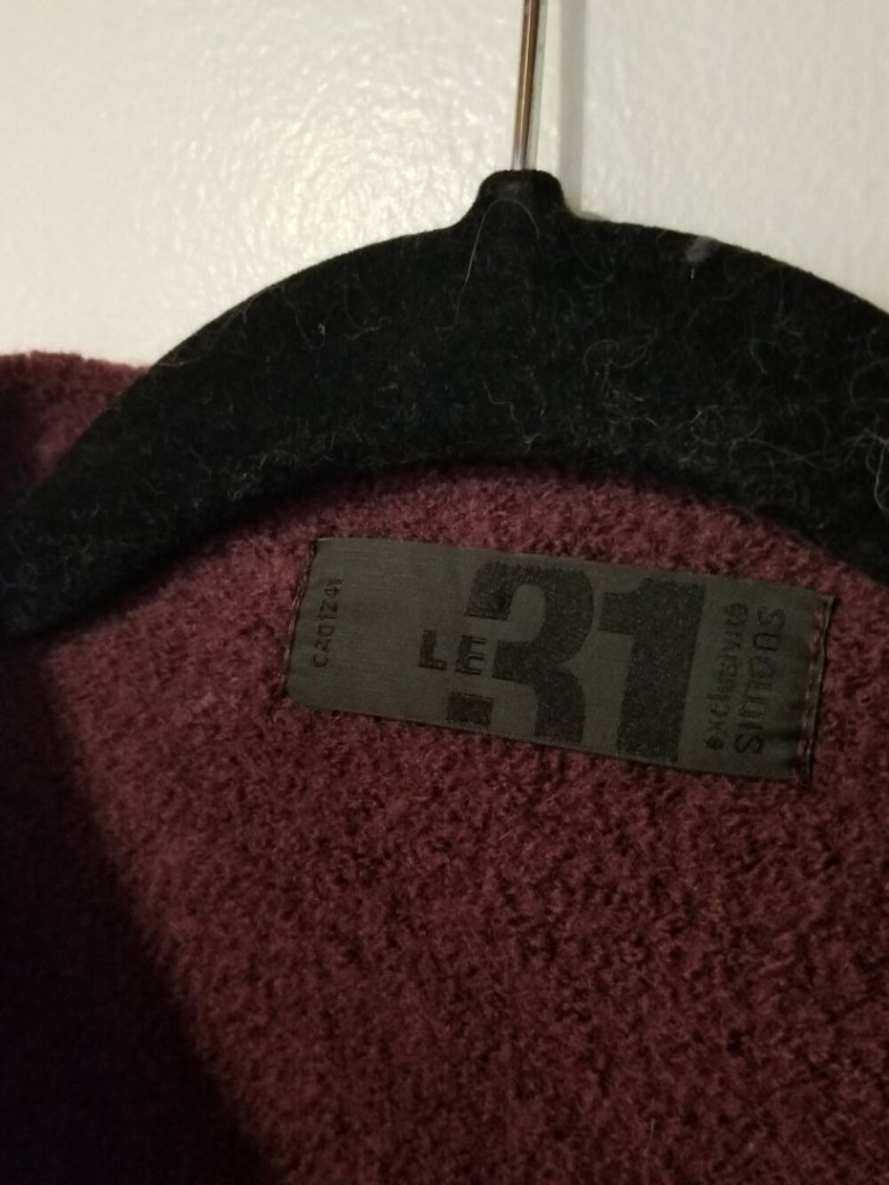 Simons LE 31 Felted Wool jacket – Minimalist Elegance in Plum (NWOT) - Picture 11 of 12